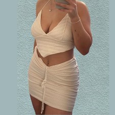 Oh Polly Crochet halterneck