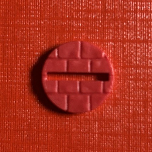 Spare replacement red plastic - spare,