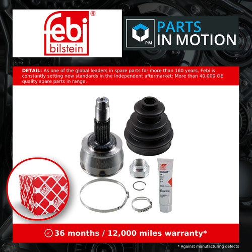 Joint fits vauxhall - cv, corsa