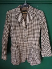 Caldene Tweed Jacket Womens Small Medium Show Jacket Equestrian Hunting