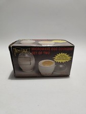 Microwave Oven Egg Boiler Poacher Breakfast Instant Cooker Vintage Egg Cooker