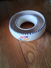 Poole Pottery Posy Ring - Traditional OX Pattern - 