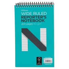 Wide Ruled Reporters Notebook