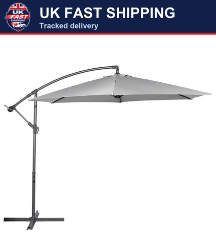Banana parasol cantilever - parasol, 3m