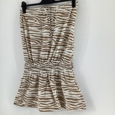 George Asda Brown Zebra Print
