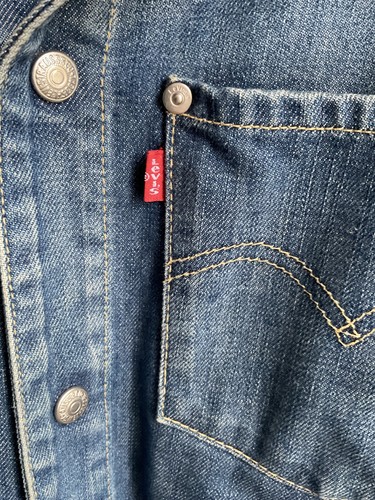 Levi denim jacket size - , l
