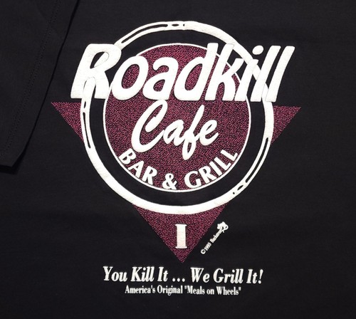 Vintage 1993 roadkill cafe - vintage,