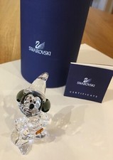 Swarovski Crystal DISNEY 2009 SORCEROR MICKEY MOUSE RETIRED 955427 MINT IN BOX