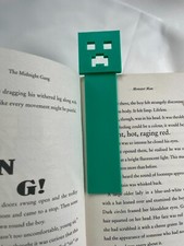 3D Printed Creeper Bookmark