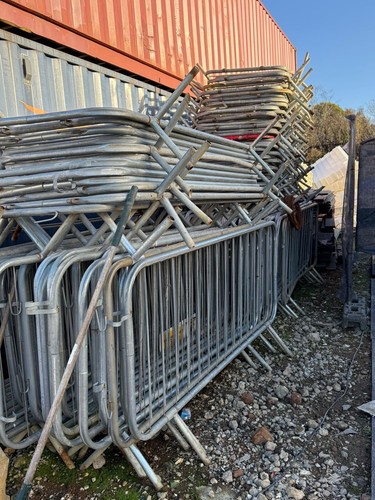 Used temporary fence - temporary,