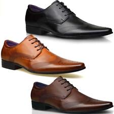 MENS FAUX LEATHER SHOES NEW