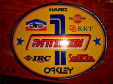 Old School OVAL BMX Number