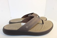 SHOES/FOOTWEAR - Crocs Thongs Yukon Vista II Flip 209332 espresso