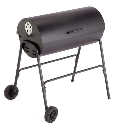 Oil drum charcoal - bbq, steel