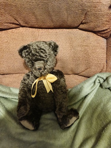 Large ooak brown - mohair, teddy