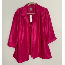 CHICO'S Subtle shine Topper PT