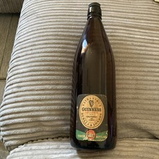 Rare Vintage Guinness Extra Stout large Bottle.