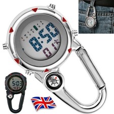 Clip On Carabiner Fob Watch