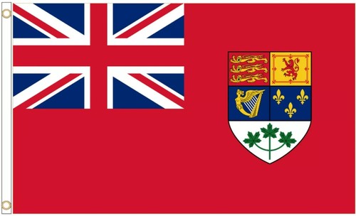 Canada red ensign 1921 - red, 1957