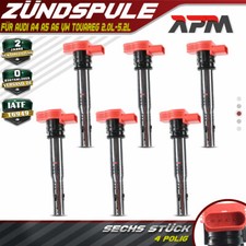 6X Ignition Coil For Audi A4