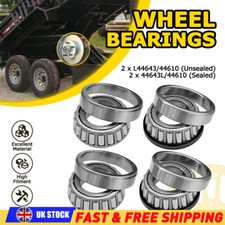 4X Trailer Wheel Bearings For Jetski Bike Atv Quad 44643 & 44643L ( 44643/44610)