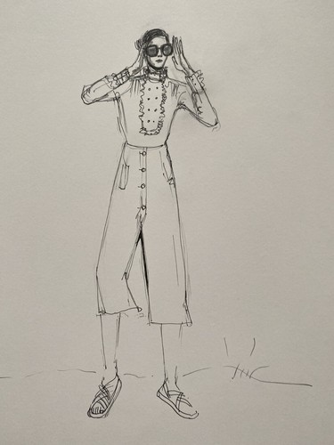 Fashion illustration original - illustration,