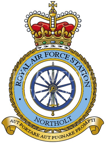 Raf station badge - station,