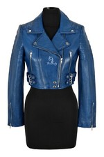 Ladies Biker Leather Jacket