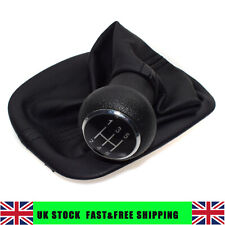 5 Speed Gear Shift Knob Gaitor Black Boot Fit For VW PASSAT B5 1996 1997--2005