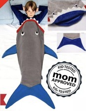 Kids Shark Blanket Tail Cosy