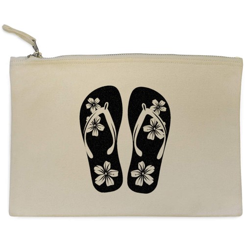 Floral flip flops canvas - flops',