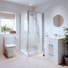 Bathroom Suite Bifold Shower