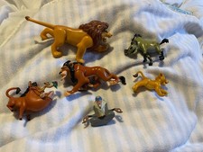 Vintage Lion King Figure Set