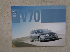Volvo V70 (Incl. R Design)  - Sales  Brochure - 2011 - Mint