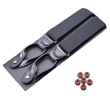 35mm 6 Button Trousers Braces