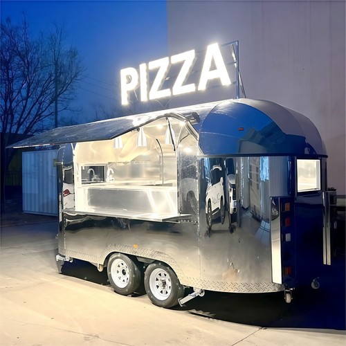 Food trailer - food, with