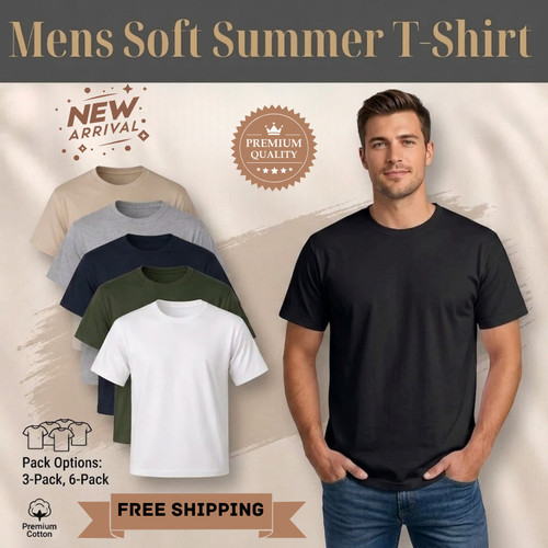 Pack plain blank mens - pack&3,