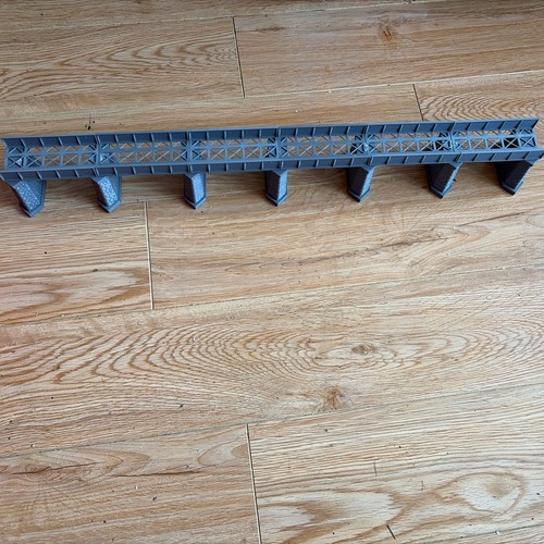 Model railway girder bridge - railway,