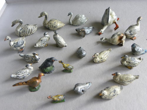 Metal toys pheasants rook - toys,