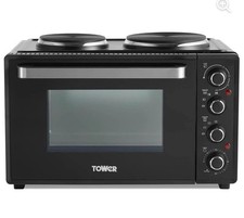 Tower T14044 32 Litre Mini Oven With Hot Plates