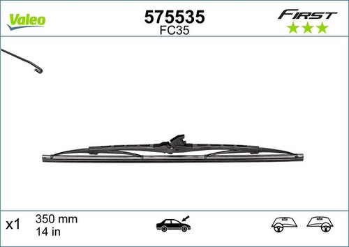 Valeo front wiper blades - 2,