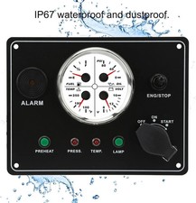 Marine Instrument Switch Panel