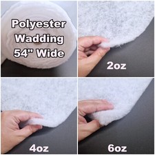 Polyester wadding high - polyester, loft