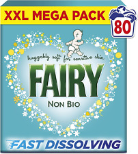 Fairy Non Bio Washing Powder4.4kg,80 Washes,for Sensitive Skin,with Anti residue