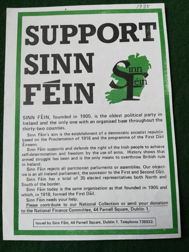 1980s irish republican sinn - 1980s,