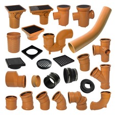 Underground drainage 110mm - underground,