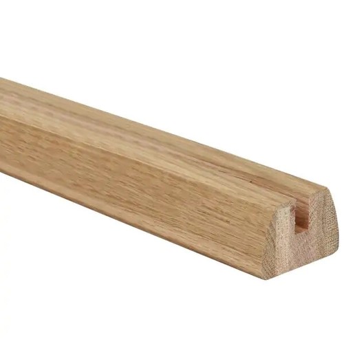 Oak glass grooved - base, rail
