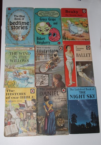 Ladybird books 9 - books, x