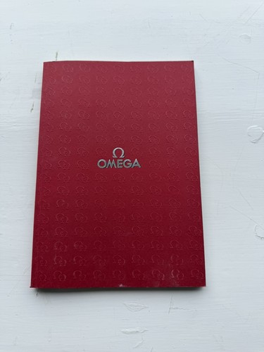 Omega watch catalogue brochure - watch,