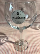 1 x GIN FESTIVAL GLASS 2017.  Gin Balloon Glass. (Fever-Tree official partner)
